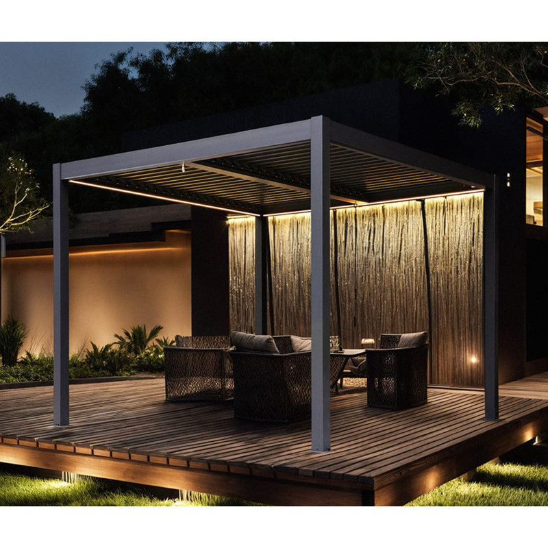 NICE Pergola, 225cm H x 300cm W x 400cm D, Powder Coated
