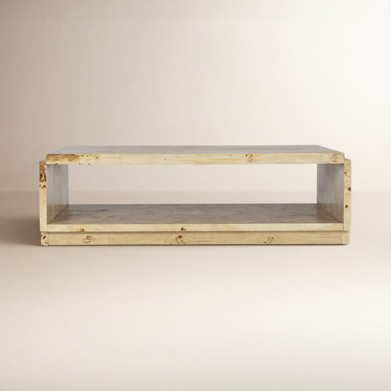 Kingston Single Coffee Table, Light Brown