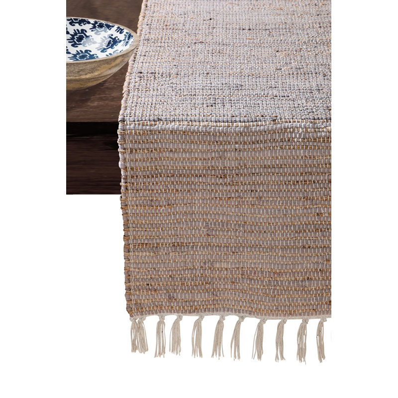 TABLE-RUNNER, 72" L x 15" D, Beige