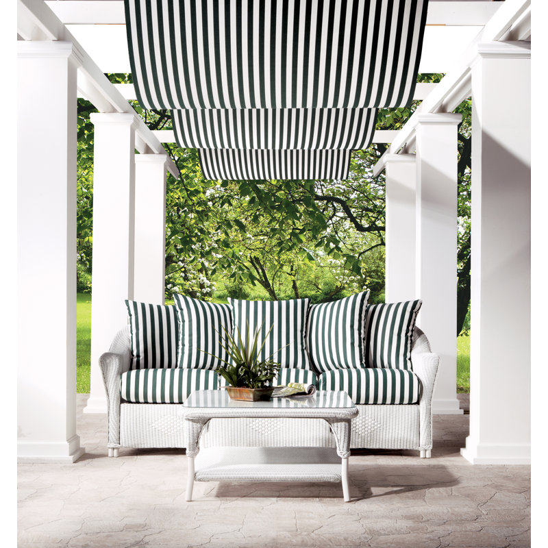Reflections Outdoor 3 - Seat Patio Sofa, Hickory, Sandberg Pewter