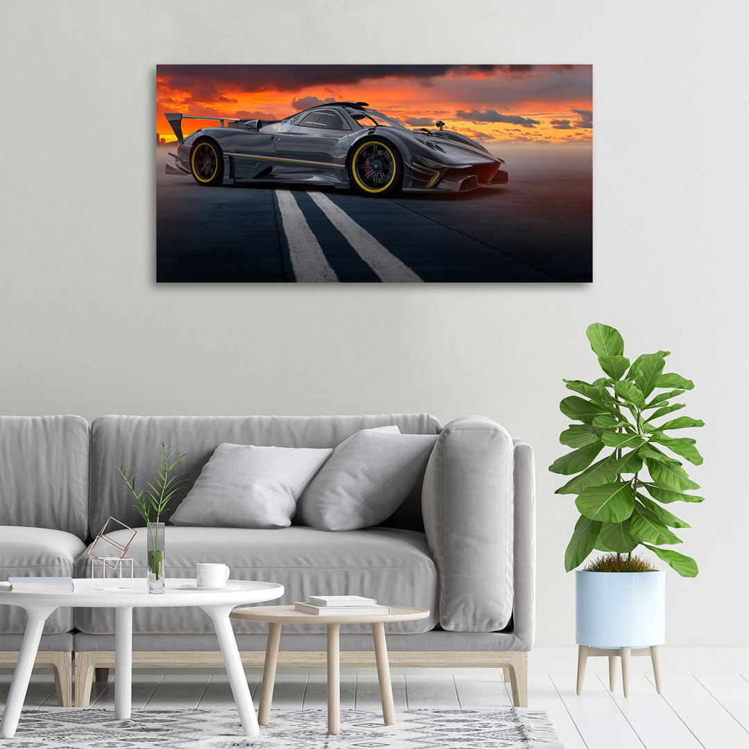 Kunstdruck Racer  Wrapped Canvas Kunstdrucke