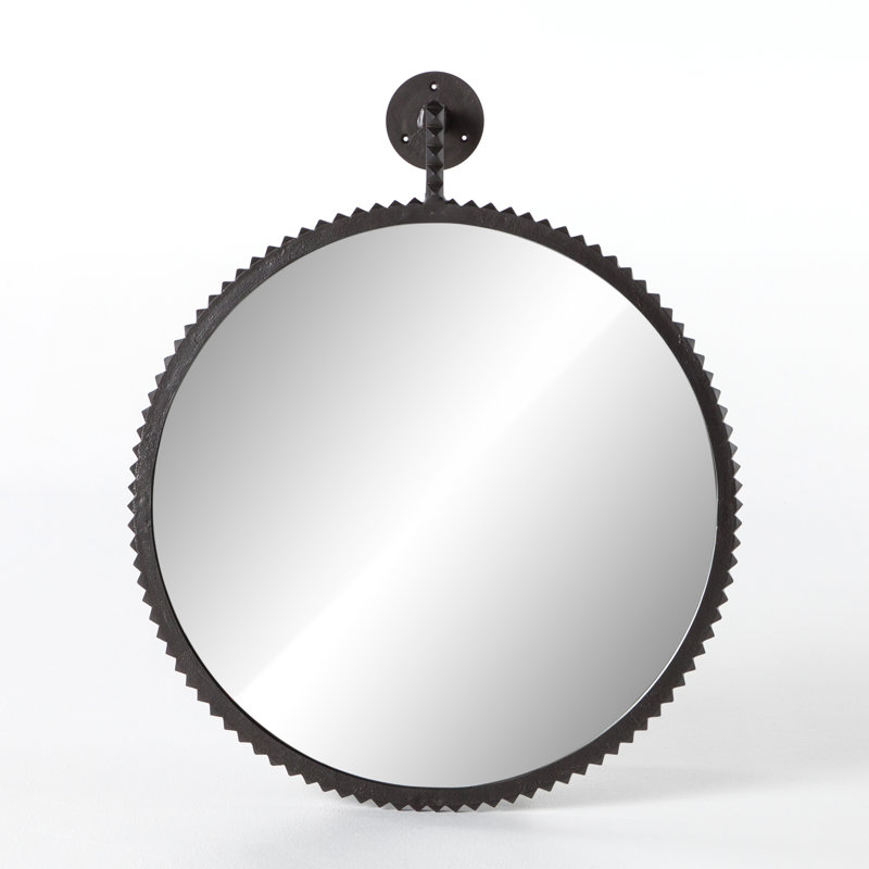 Cru Flat Metal Mirror, Bronze