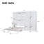 Grand lit escamotable mural avec placard-675988114