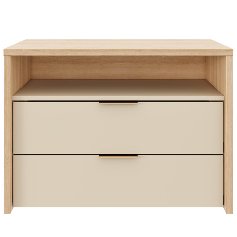 Armoire de rangement Noma à 2 tiroirs