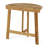 Outdoor Half-Round Folding Acacia Wood Bistro Table