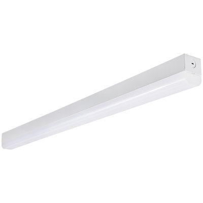 4ft LED Shop Light, Linkable Strip Lights, Dimmable Commercial Ceiling Light, 4000lm, 5000k Daylight