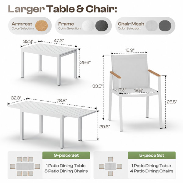 Dimensions du produit