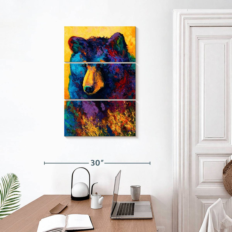 Brampt Bear Pause, 32" H x 20" W