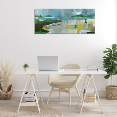 Sea View Impression Canvas Wall Art by Donna Weathers