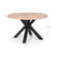 Iisakki Round Metal Base Dining Table