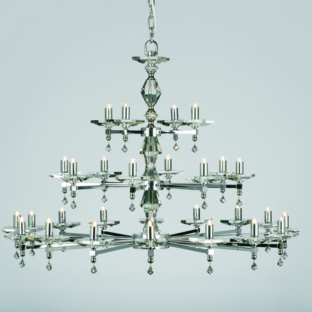 Mineral 28-Light Candle Style Chandelier
