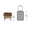 Trestle End Table