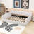 Elegant Linen Upholstered Daybed with Armrests-1779101826-1779101824