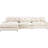 Cassidy Sand Upholstered Sectional Sofa