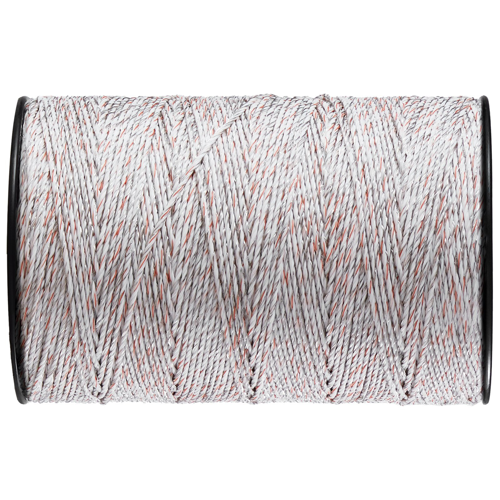 WORLD SHOP BOX Electric Fence Wire, 2625Ft 800M Portable Polywire, 3/32 ...