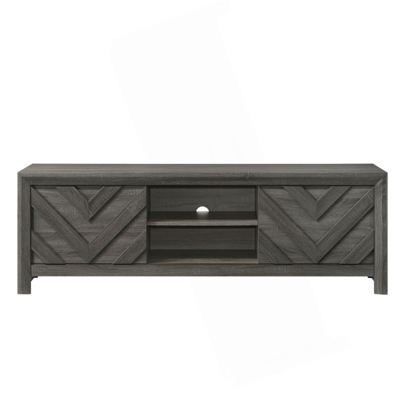 Meuble télé 1pc, Gris