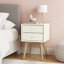 ABBY Manufactured Wood Bedside Table Sets of 2-115828333