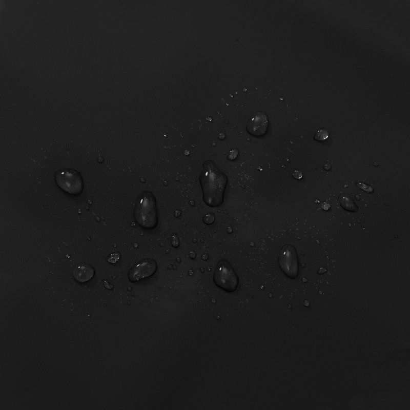 Rideau de douche Waterpoof, H 72 po x l 72 po, Noir