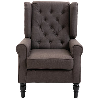 Afton Upholstered Wingback Chair