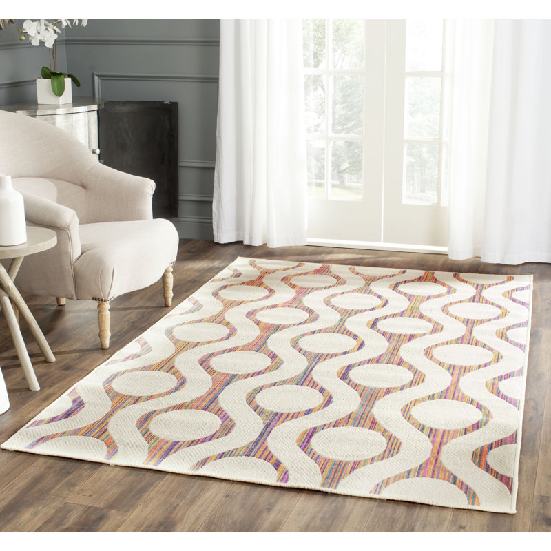 Tapis à motif géométrique Havana, Rectangle 5'1" x 7'7"