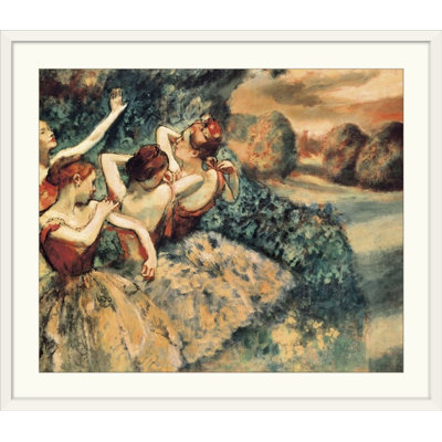 «Four Dancers» par Edgar Degas - reproduction