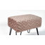 48.3cm Wide Rectangle Chevron Standard Ottoman-5467366