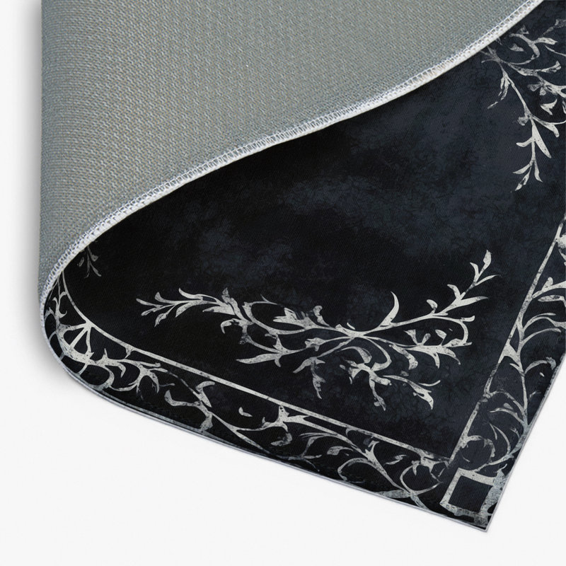 Dusk Whorl Indoor And Outdoor Area Rug, Rectangle 1'6" x 2'6"