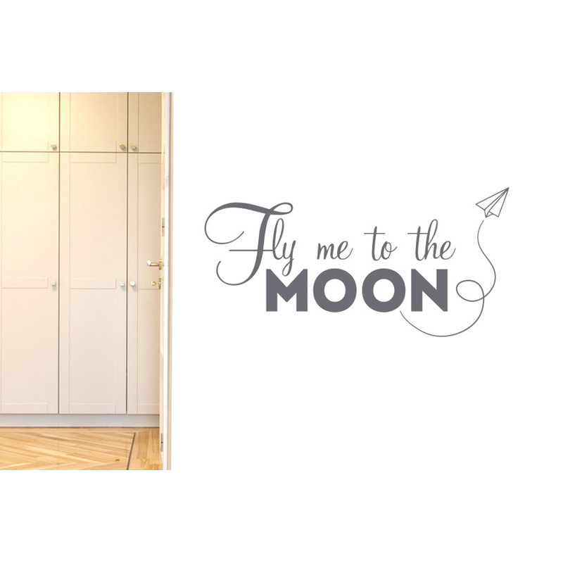 Wall Decal, Grey, Large
