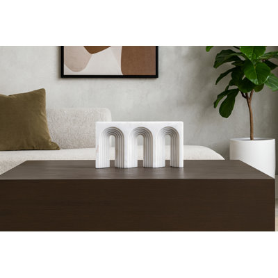 Curva Marble Decorative Object