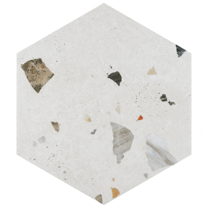 Carreau pour mur et plancher aspect béton 9 po x 10 po Sonar