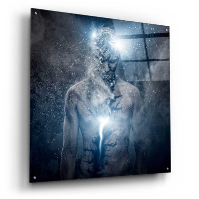 «Fleeing of the Soul» par Epic Portfolio, art mural en verre acrylique
