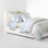 Ensemble de housse de couette Eva crème