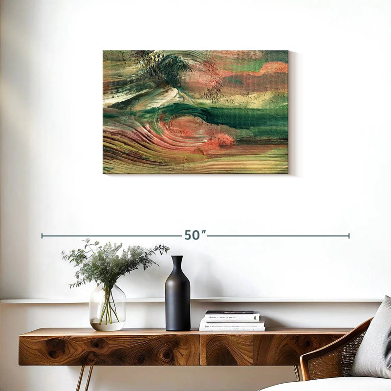 Avery Rustic Abstract, 20" H x 30" W