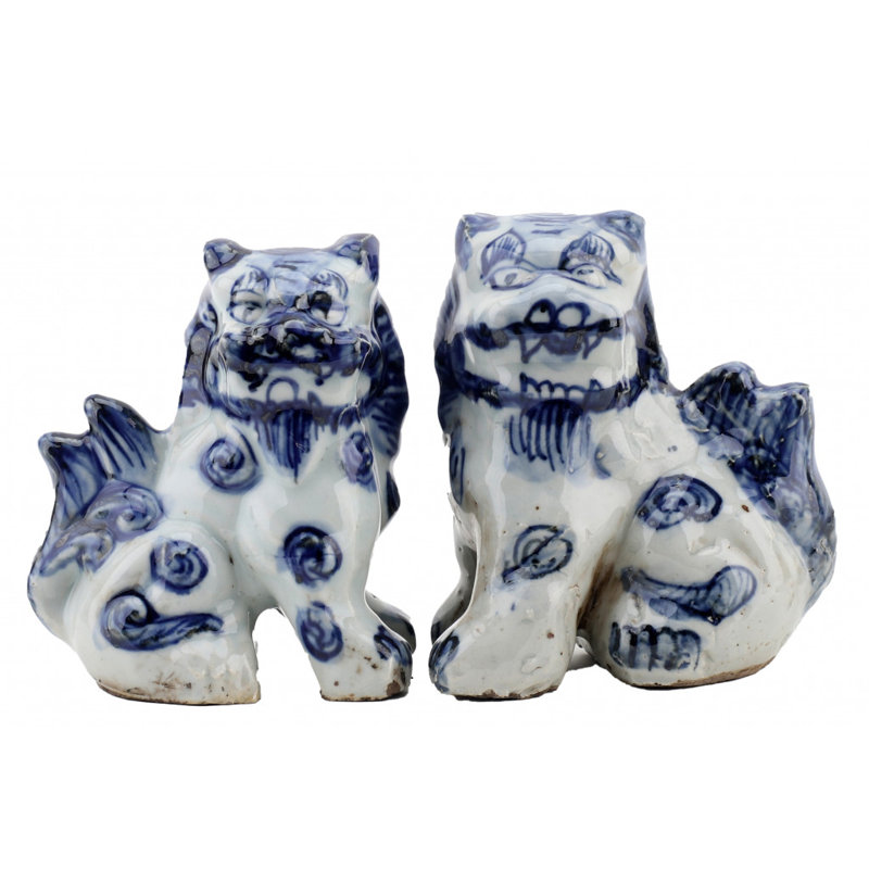 Figurine Foo Dogs (paire)