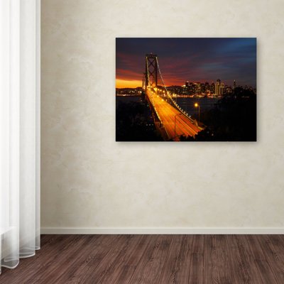 « bay bridge » par pierre leclerc,, reproduction de photo sur toile