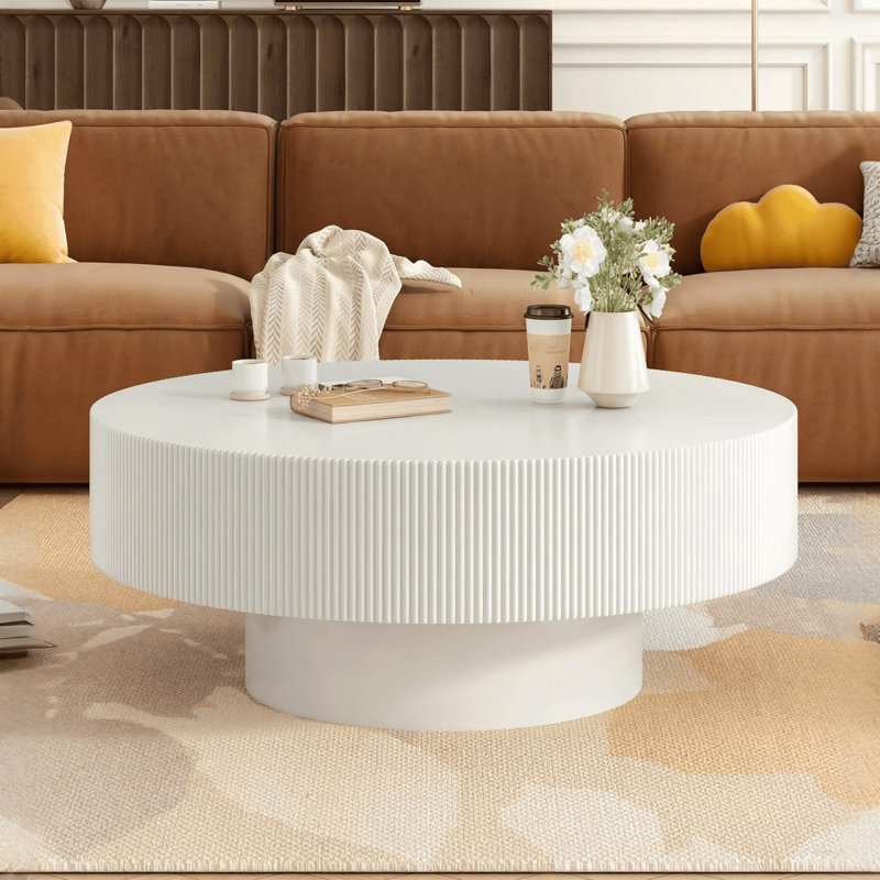 Table basse élégante Elegant Easy, Blanc