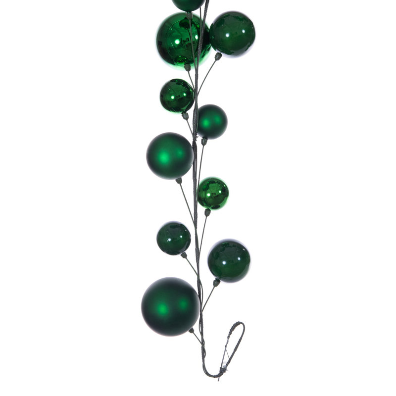  Guirlande 10 'Green Ball Branch, Green