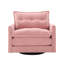 Fauteuil pivotant simple 36 po en chenille-114237957