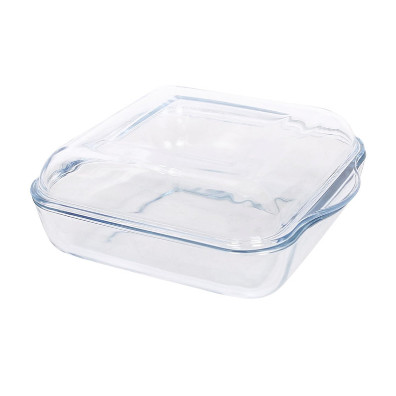 Argon Tableware Square Glass Baker Bakeware