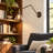 Annariitta 1-Light Dimmable Plug-in Swing Arm