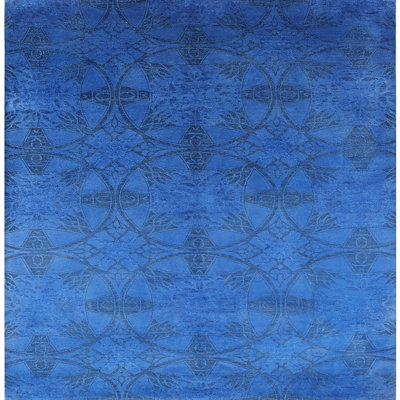 Tapis bleu Grapevine