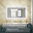Martrez Frameless LED Lighted Bathroom / Vanity Mirror with Brightness Adjustable, Memory Function, Anti-fog-1253607496