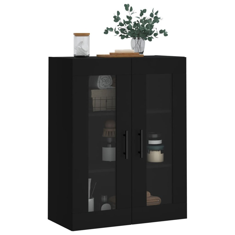 Laurinburg Bathroom Cabinet, Black