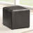 Amiya Faux Leather Ottoman-32454933