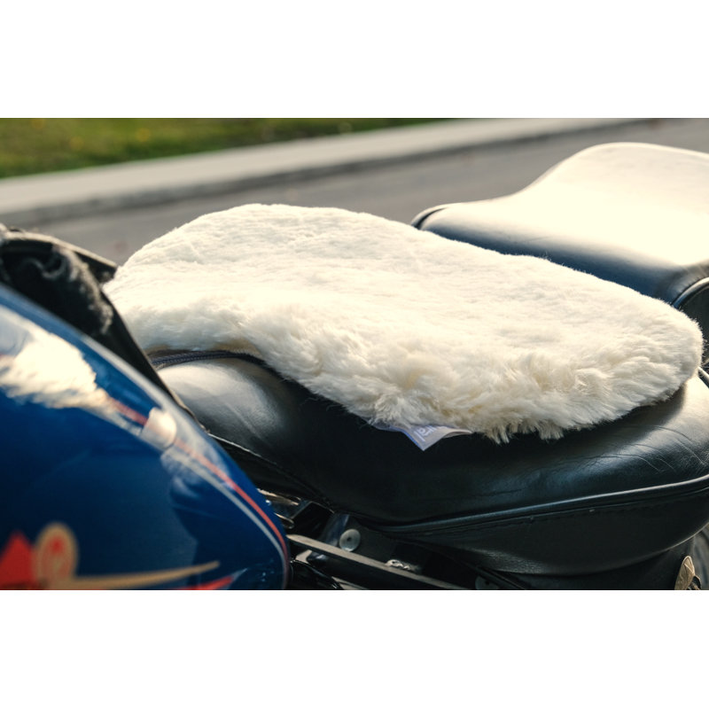 Tie Motorcycle Cover, Beige