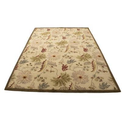Tapis oriental crème 8X11