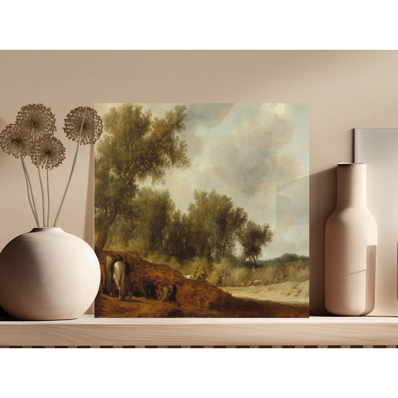 Isbell 1 Piece Wrapped Canvas Wall Art Set, 6x6