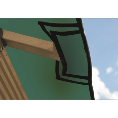 14 pi. Sq. Auvent de remplacement pour l 14 pi. Sundura Sq. Pavillon de jardin ACACIA