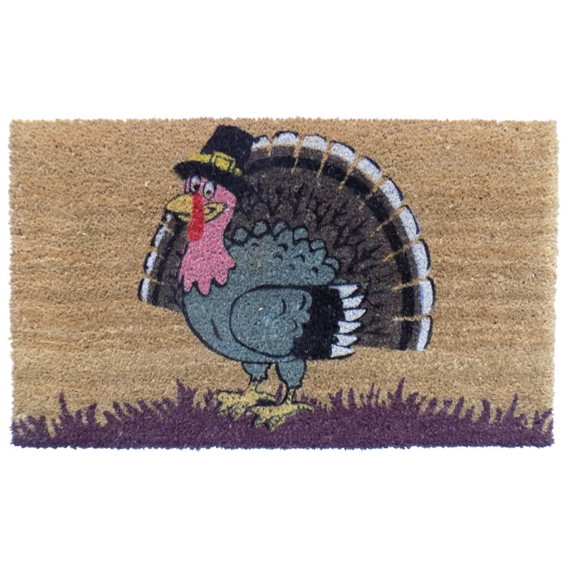 Kemper Non-Slip Thanksgiving Outdoor Doormat