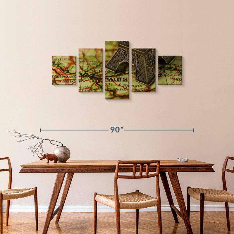 Explore Splendid Paris, 34" H x 74" W